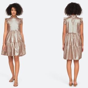 Sea New York  Selina sequins tiered tunic dress, New with Tags